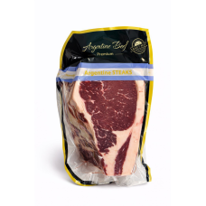 Стейк Стриплойн (The-Йорк) з косичкою gen Dar Gusto, цілий висів 7,5 кг, мармурова яловичина Ангус 7.5
