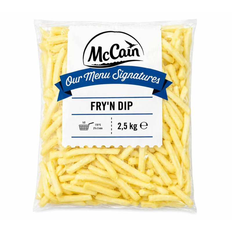 Картопля фрі діпи McCain FRY N DIP 2.5кг