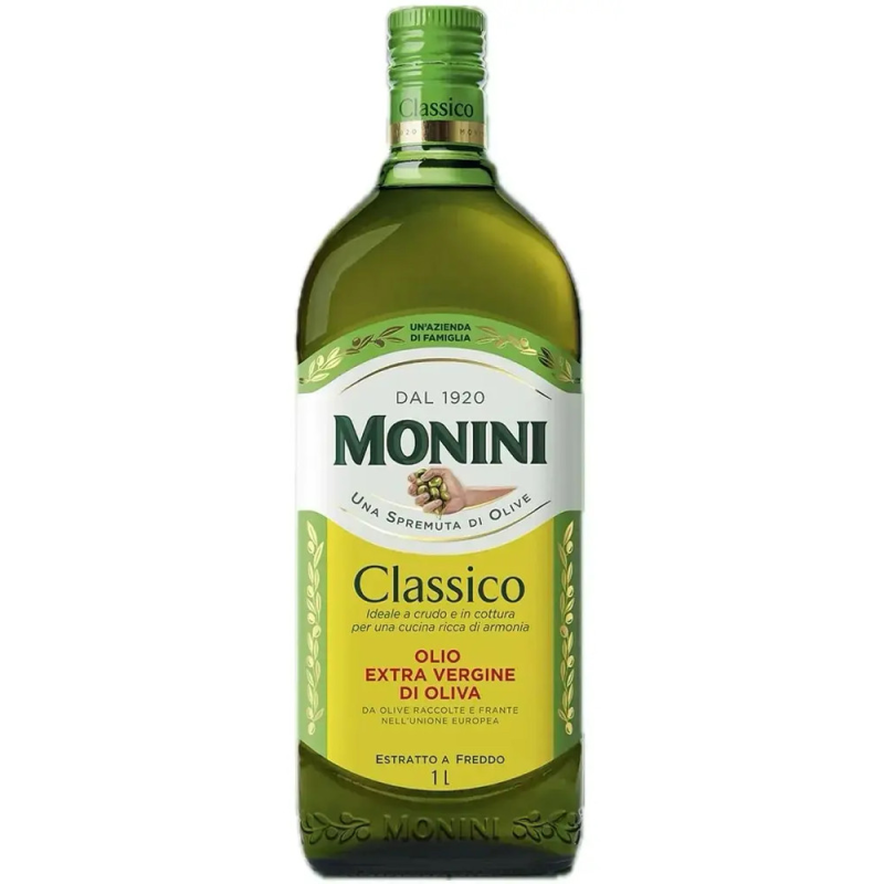 MONINI Олія оливкова Classico Extra Virgine скло 1 л.
